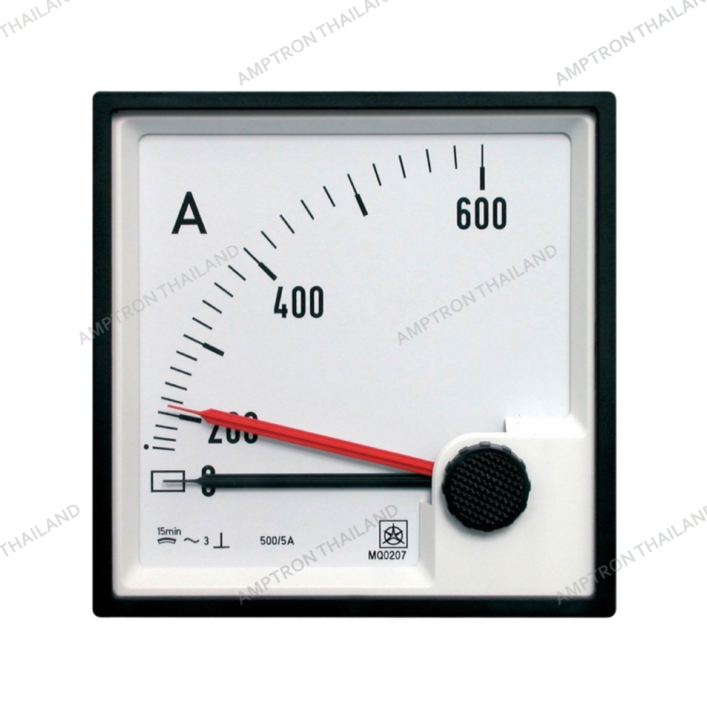 Moving Iron AC Amp Meter with Max Demand IEC or DIN