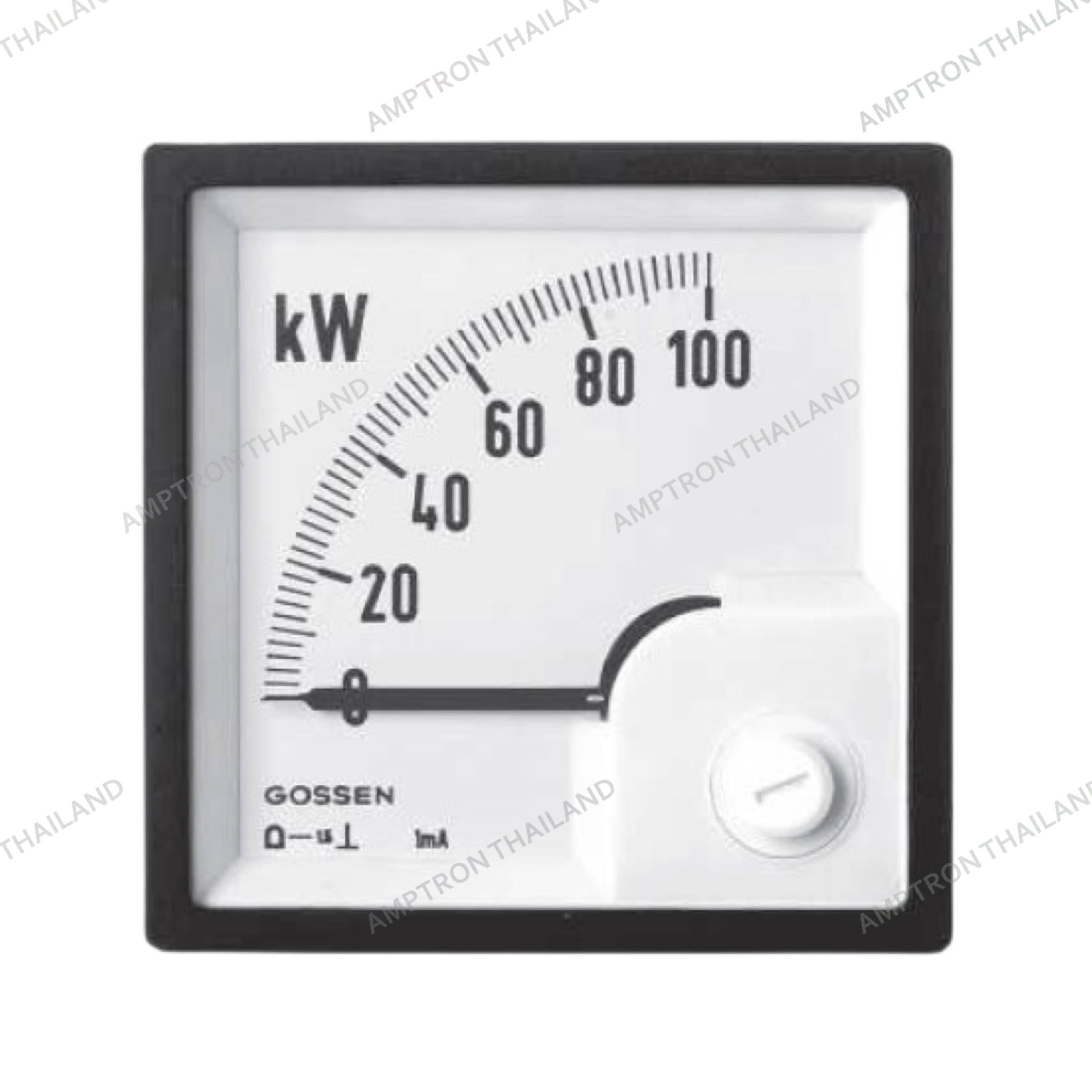 Moving-Coil Panel Meters with separate Power Converter for act./react. Power (DQB)