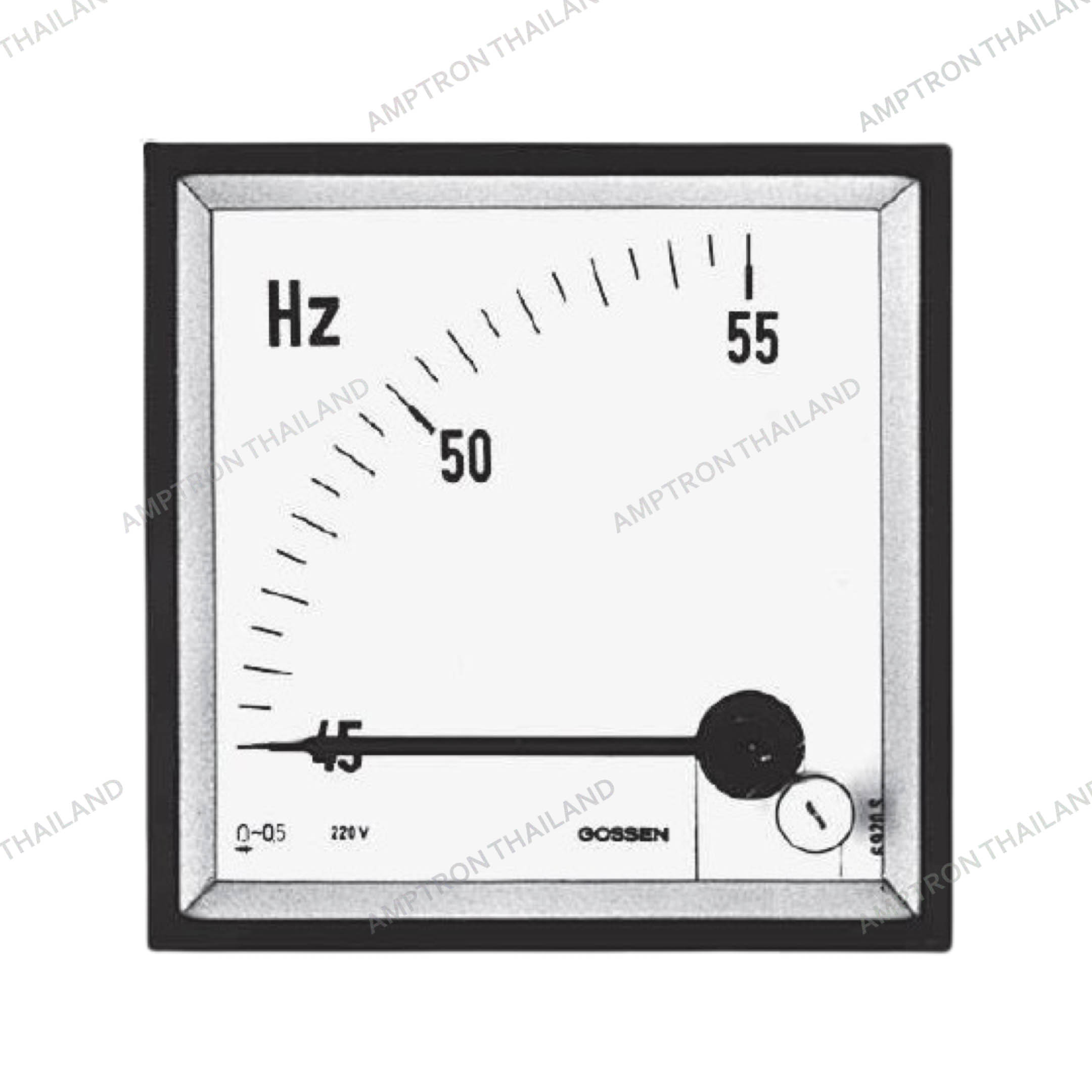Moving-Coil Panel Meters for Frequency (Pointer-Type Frequency Meters) (V-FZQS)