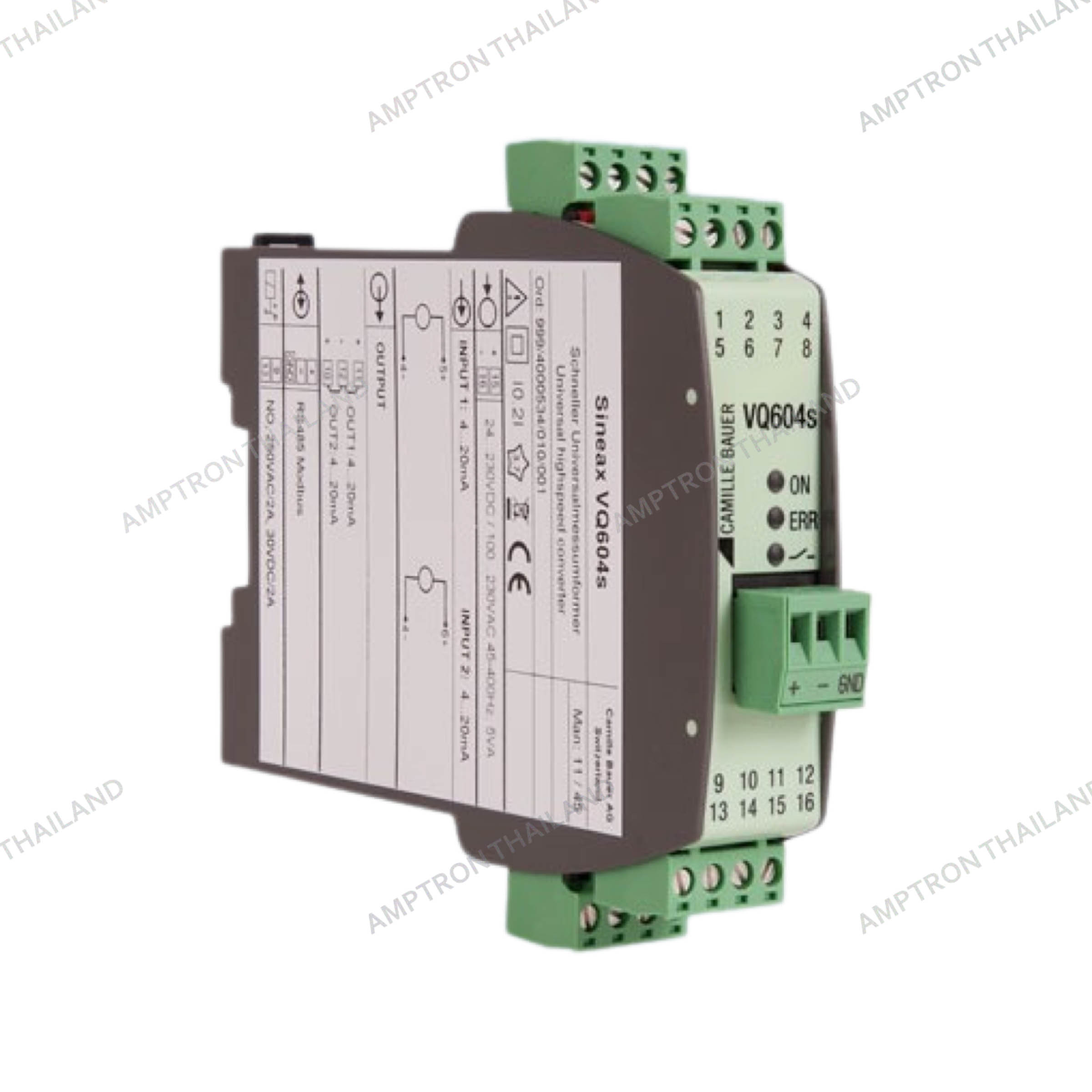SINEAX VQ604s Programmable multifunctional transmitter