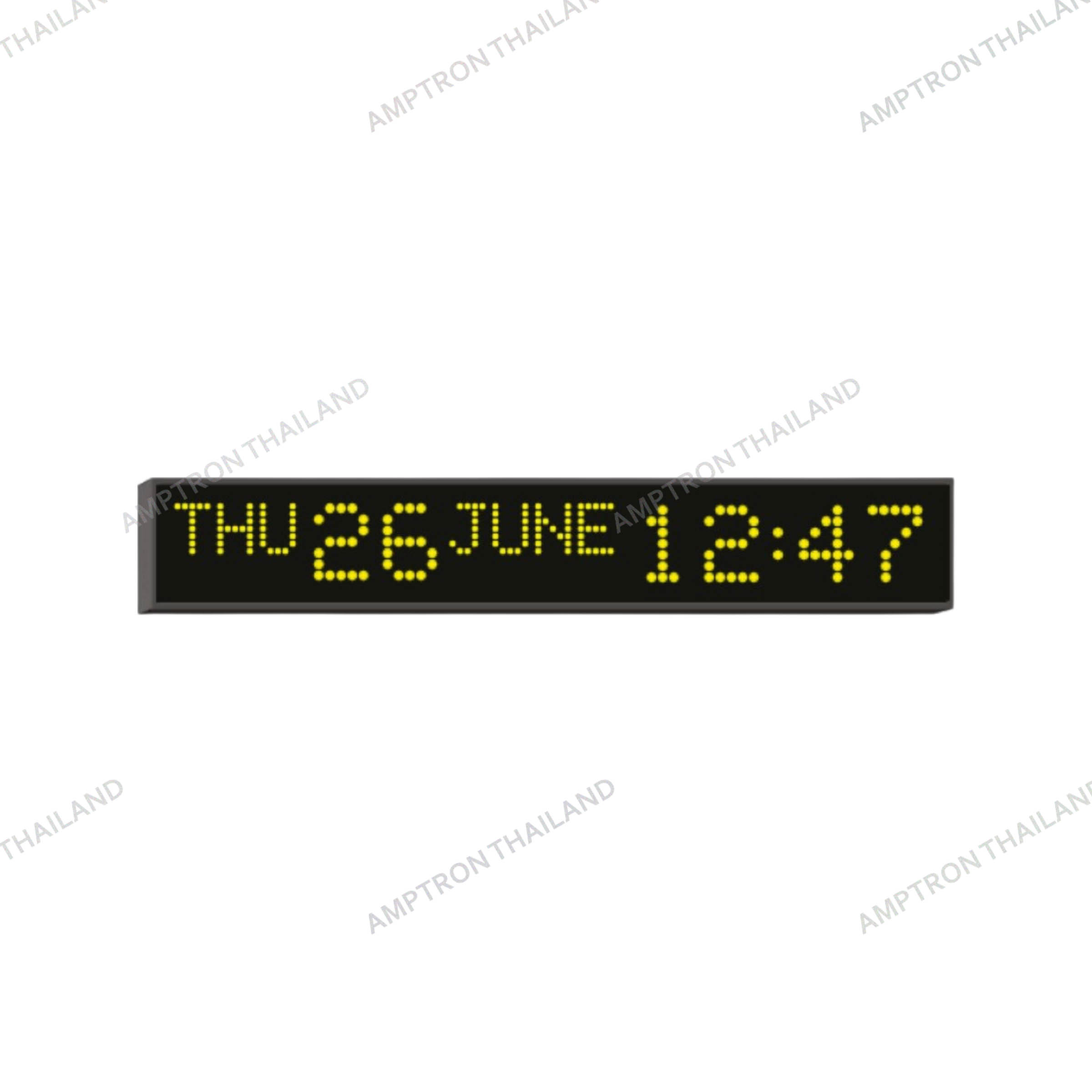 Wharton 4500 & 4510 series calendar clocks with day and date