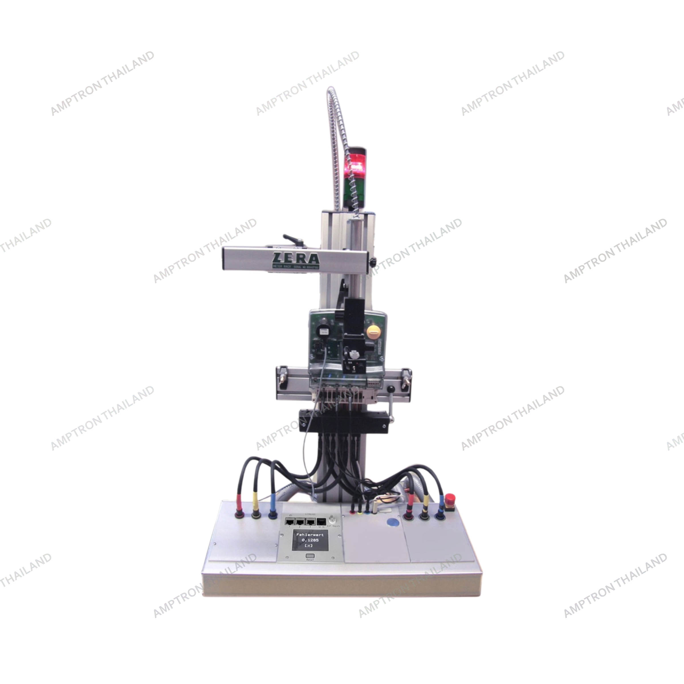 Single position test bench Test bench with one position